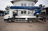 MAN 8.180 Böcker 37/4000 mit Bühne Dachdeckerkran - Gebraucht Dachdeckerkran