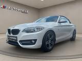 BMW 218d CABRIO AUT M-SPORT NAVI/LEDER/BIXEN/KEYL - BMW 218 in Hamburg