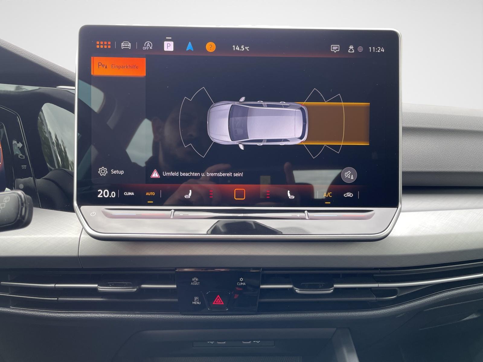Volkswagen Golf 1.5 eTSI DSG Life HeadUp Navi LED PDC LM, миниатюра 10