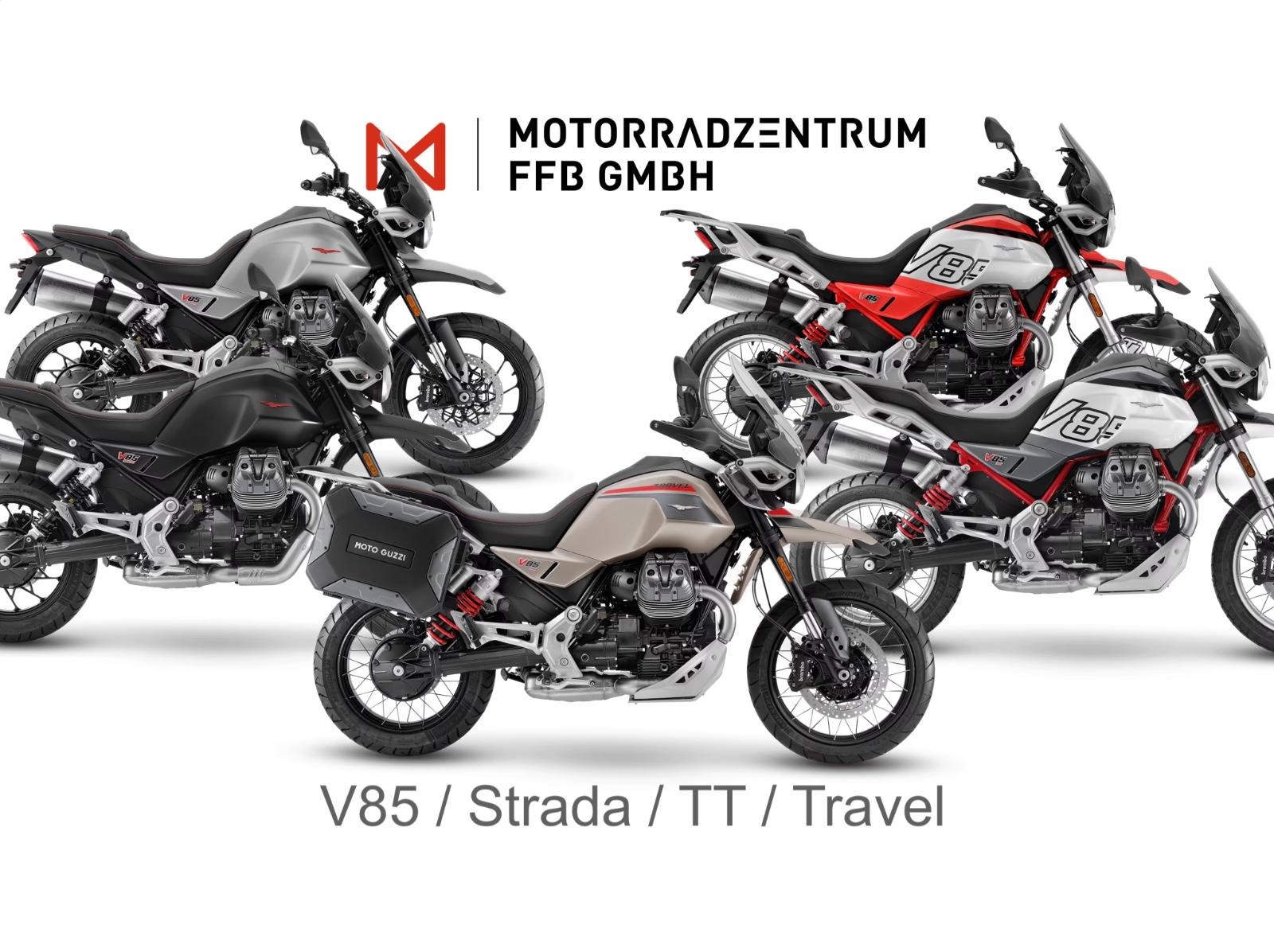 Moto Guzzi V85 Strada Aktion