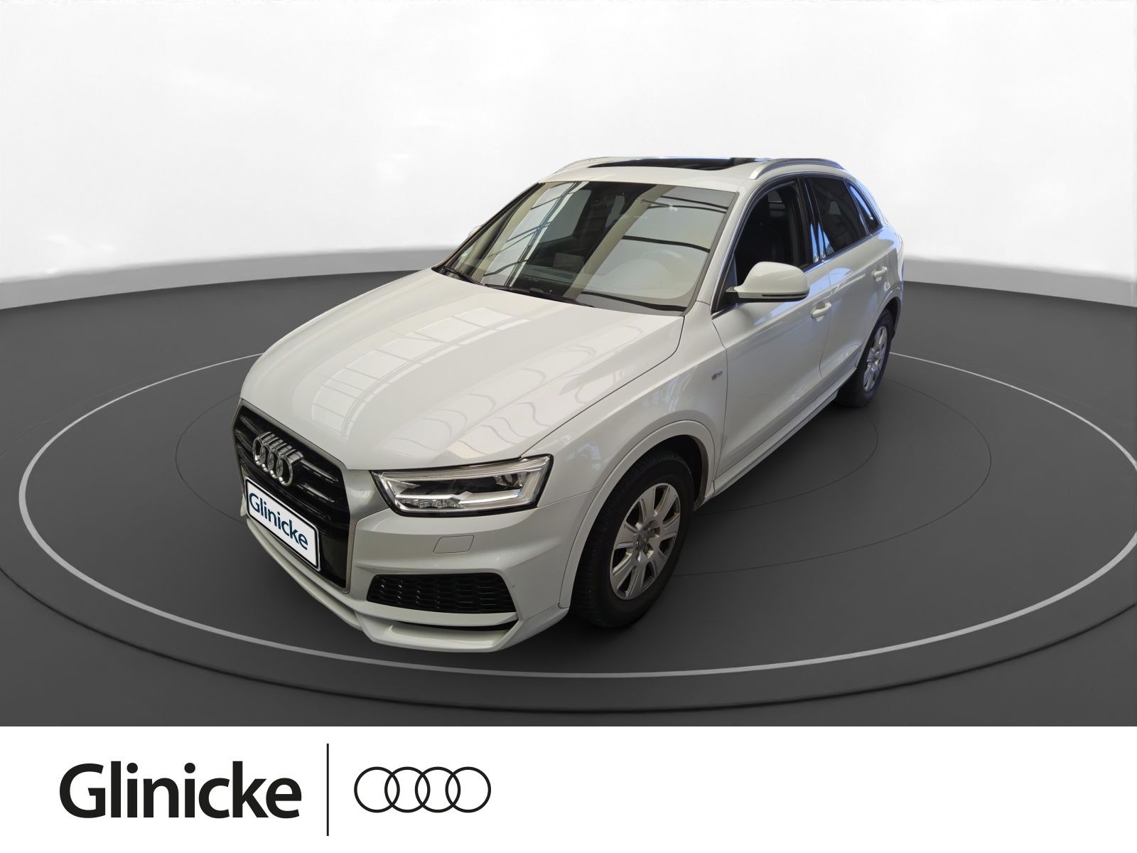 AUDI Q3 2.0 TDI qu. Sline AHK Pano LED Navi PDC vo+hi