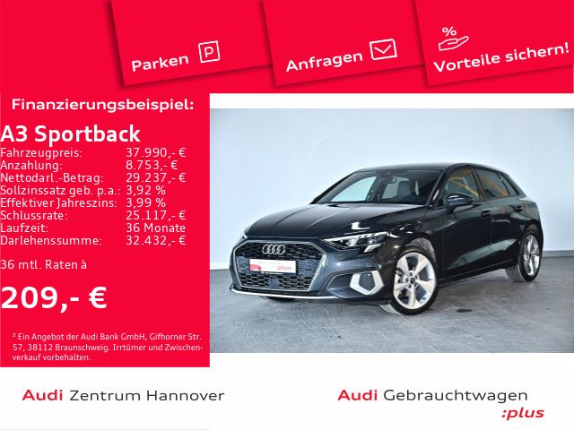 Audi A3 Sportback Advanced 35 TFSI LED Kamera virtual