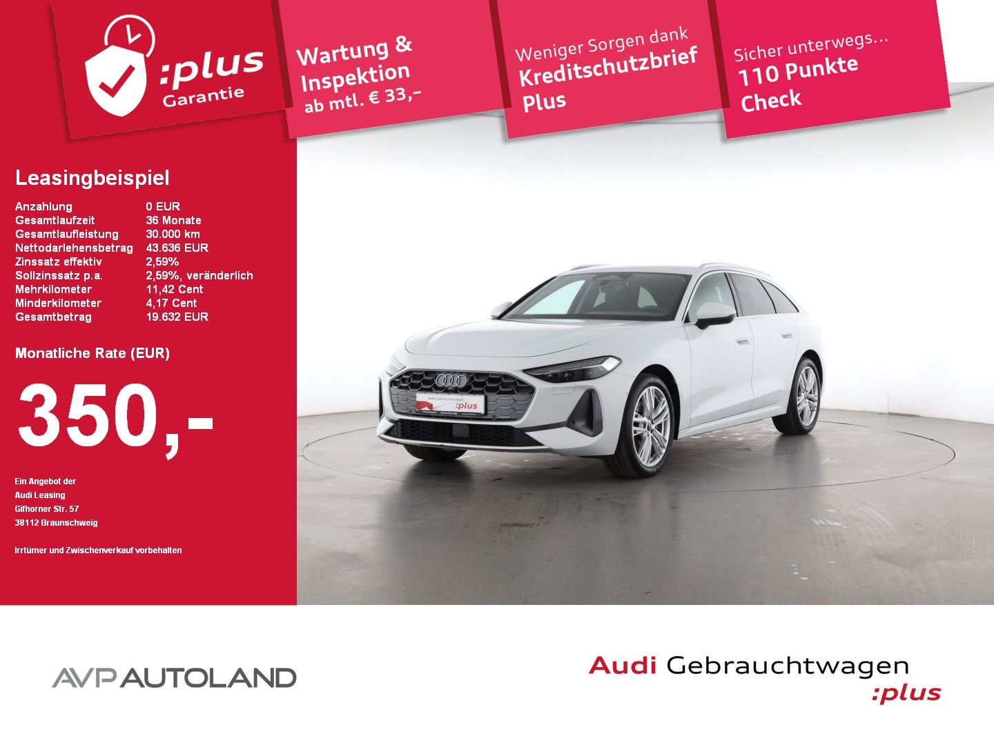Audi A5 Avant TFSI S tronic | inkl. Winterräder |