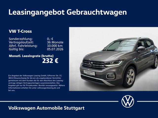 VW T-Cross 1.0 TSI Style Navi Tempomat