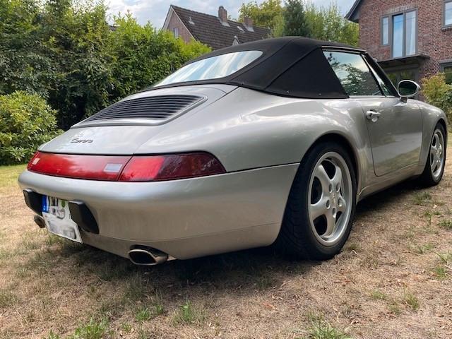 Porsche 993 Carrera Cabrio MJ98  Historie 111t  Scheckh.