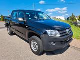 Volkswagen 2.0 TDI DoubleCab 4Motion Klima AHK 3000 kg 1.Hd - Volkswagen Amarok: Schwarz