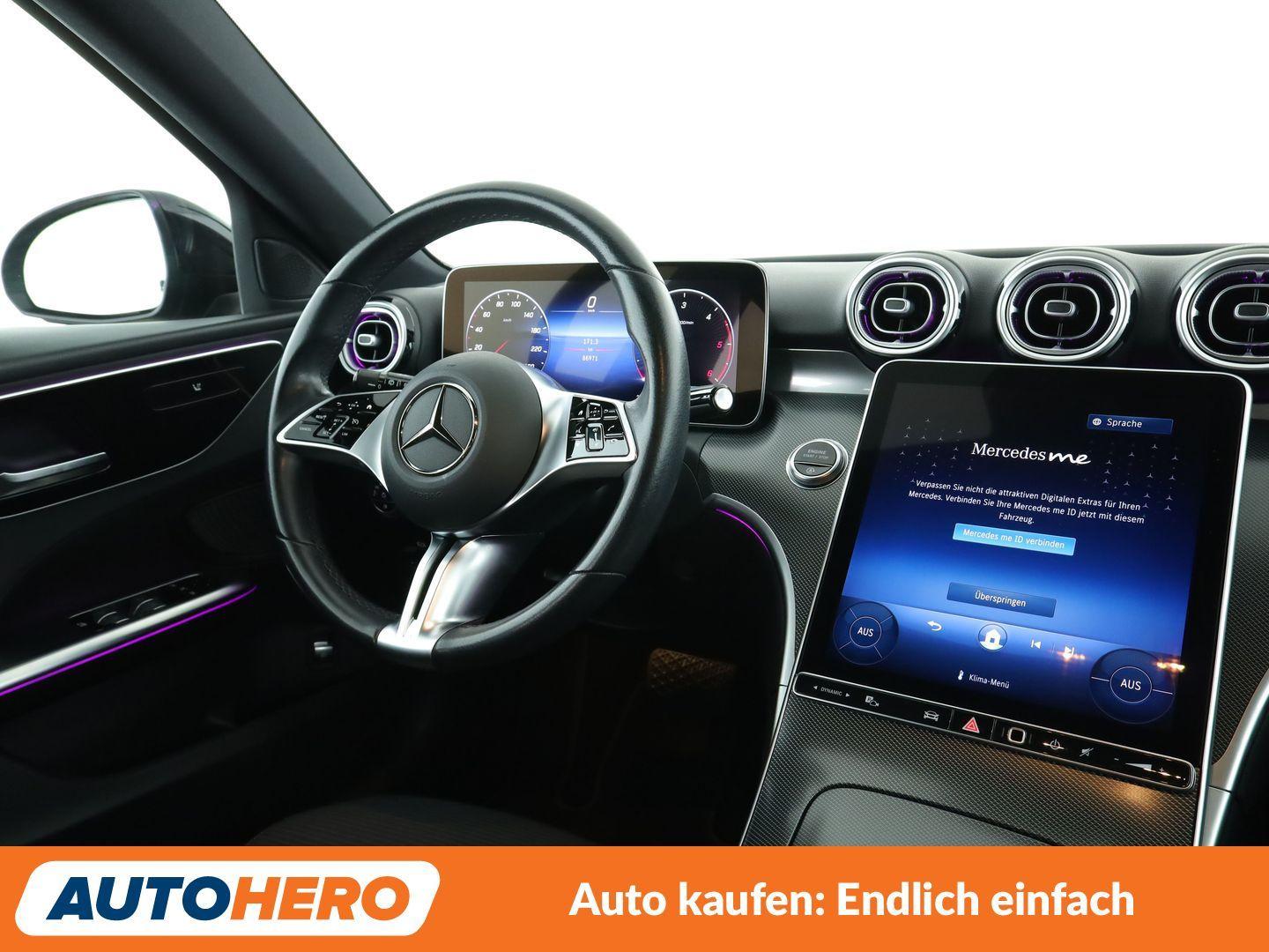 Mercedes-Benz C-Class d Mild-Hybrid T Avantgarde Aut.*NAVI*TEMPO, миниатюра 12