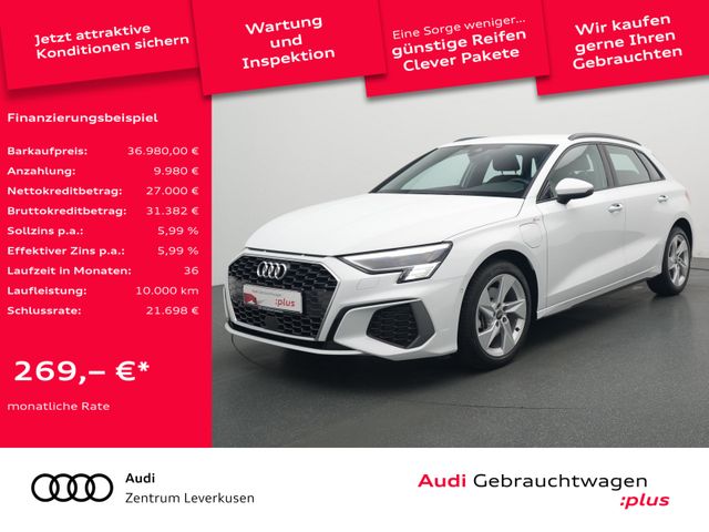 Audi A3 Sportback 40 e S line VIRT ACC SHZ NAVI PDC