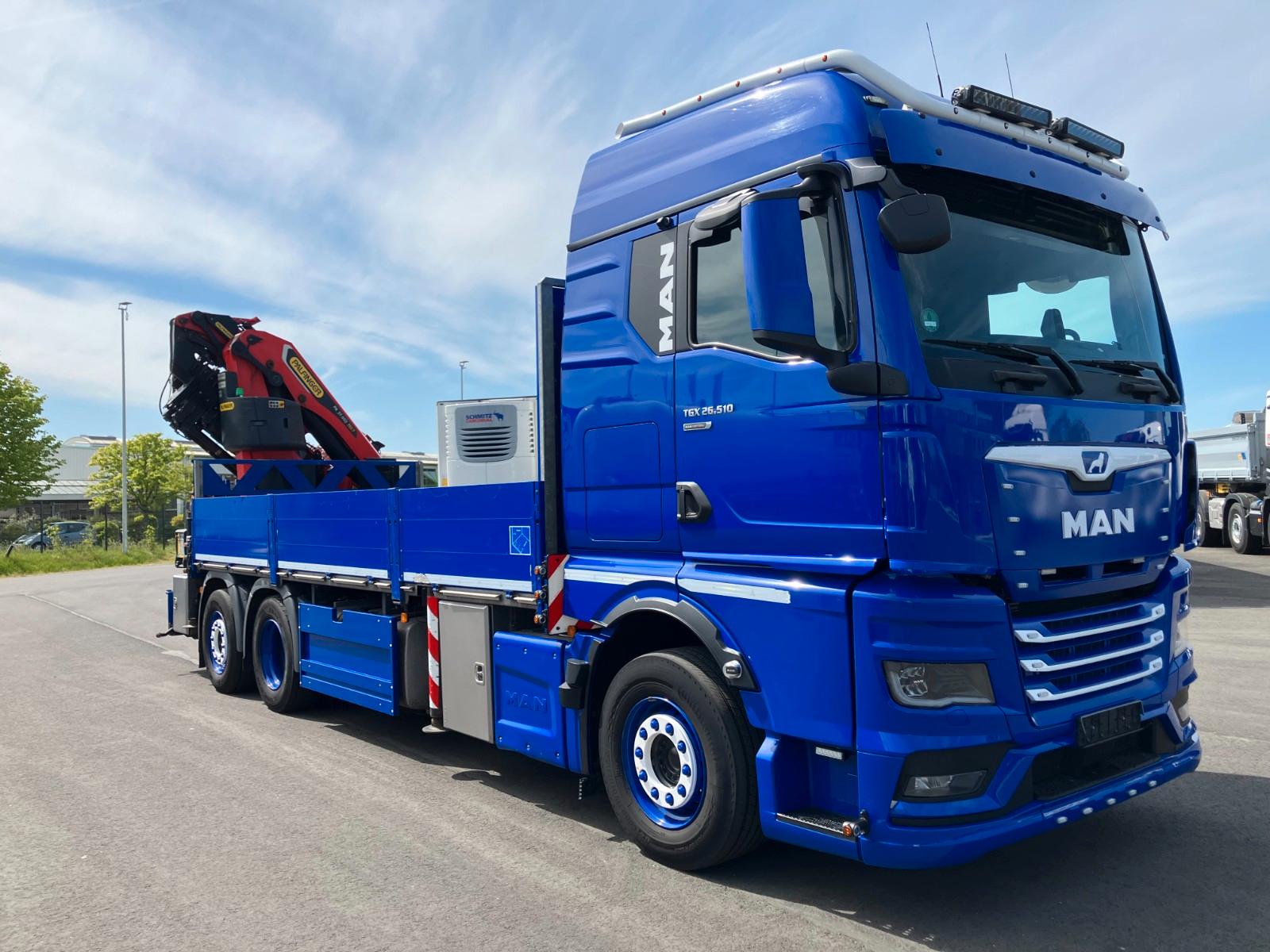 MAN TGX 26.510 6x2 Kran PK 37.002 TEC 7 JiB
