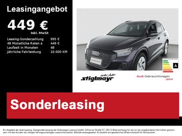 Audi Leasingangebot: Audi Q4 e-tron 45 82-kWh+ACC+AHK+HUD+MATRIX+NAVI