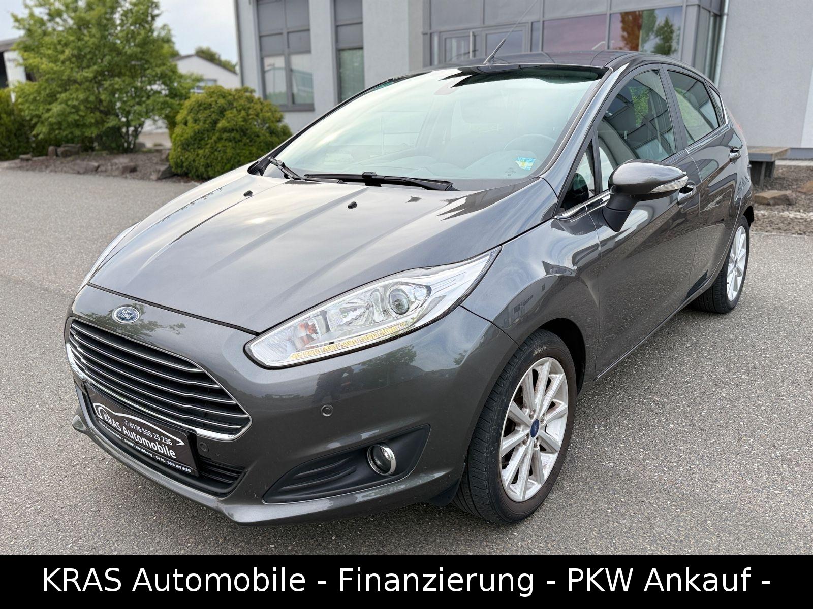 Ford Fiesta Titanium+Klima+Sitzheizunh+Alus+1.Hand
