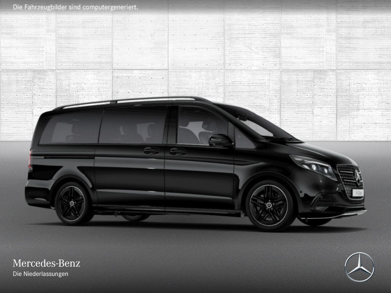 Mercedes-Benz V 300 d 4M Lang AVANTGARDE+Allrad+AMG+SchiebDa foto 15