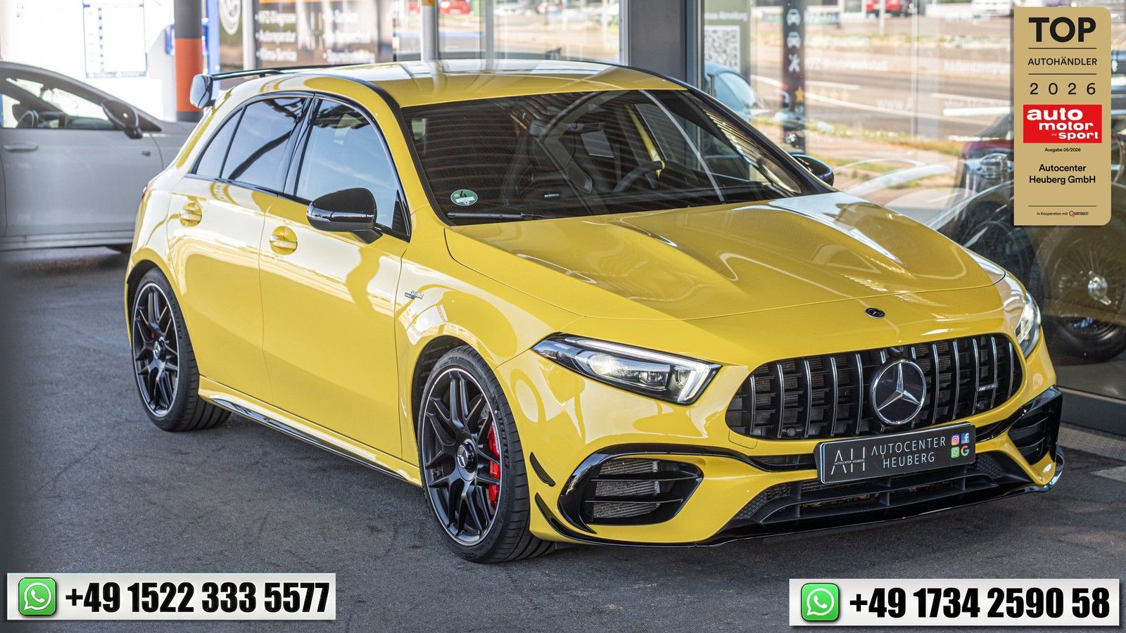 Mercedes-Benz A 45 AMG S 4MATIC *KAM*NIGHT*SPUR*VIRTUAL*NAVI*