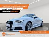 Audi A3 Cabriolet sport 2,0 TDI S line LEDER/NAVI/LED - Audi A3 mit Diesel-Antrieb: Weiß