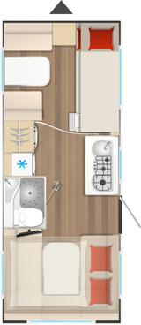 Bürstner Averso Plus 510 TK B66*2.000KG*DUSCHP.* - Bürstner Averso tk