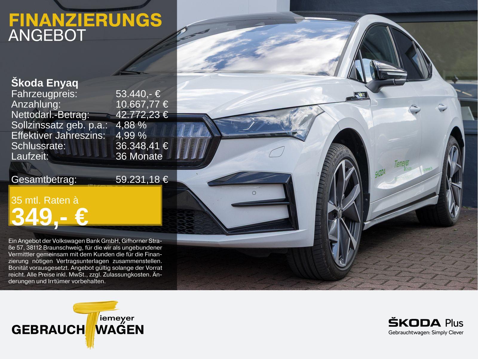 Skoda Enyaq ENYAQ Coupé iV RS 85 AHK LM21 CANTON