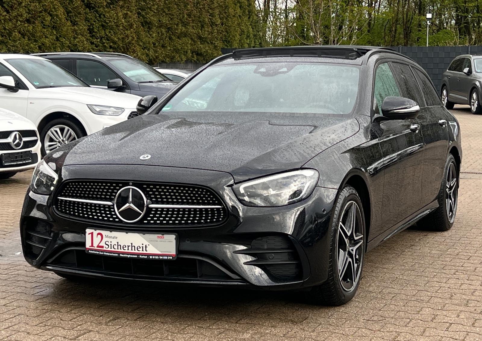 Mercedes-Benz E300de AMG LINE 9G-TR-PANODACH-BURMESTER-360°CAM