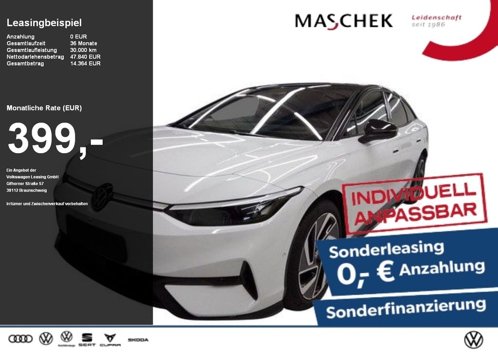 ID.7 Pro S Sonderleasing! AHK Anschlussg IQlight