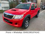 Toyota Hilux 2.5d 4x4  Klima AHK  dOK115 - rote Toyota Hilux
