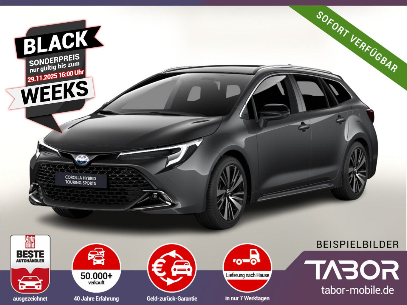 Toyota Corolla TS 1.8 Hybrid 140 ECVT UVP-25%*