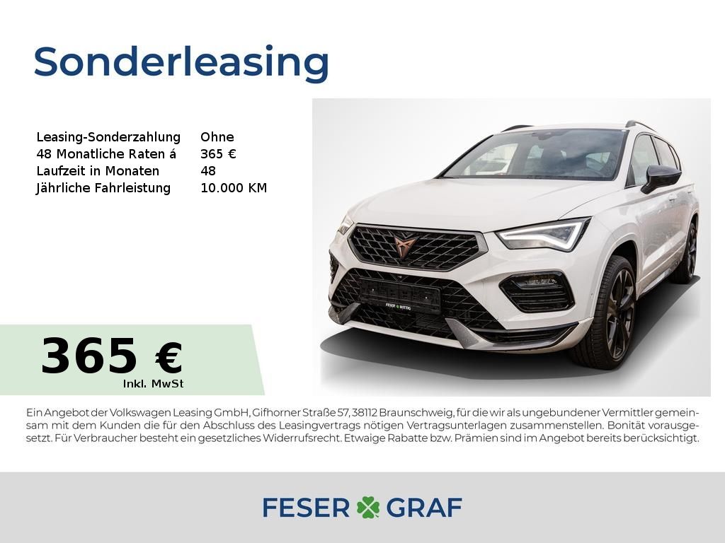 Cupra Ateca 1.5 TSI DSG LED/Navi/AHK/ACC/Kamera/SHZ