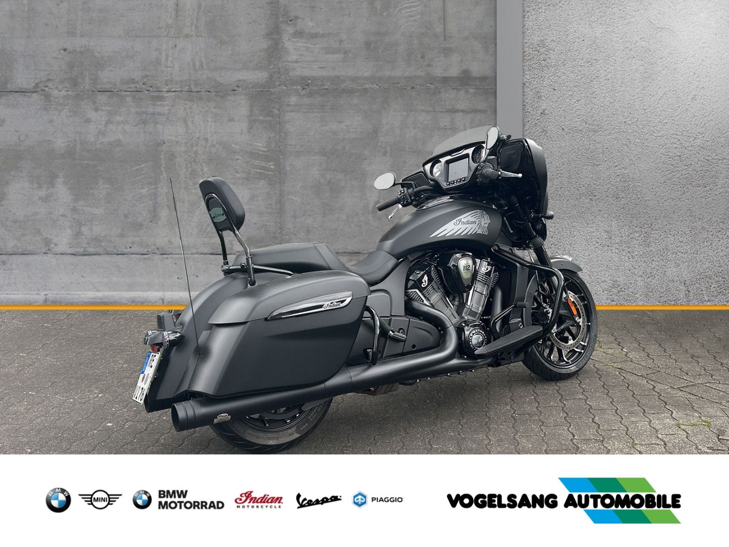 Fahrzeugabbildung Indian Chieftain Powerplus Dark Horse Jekill & Hyde, Si
