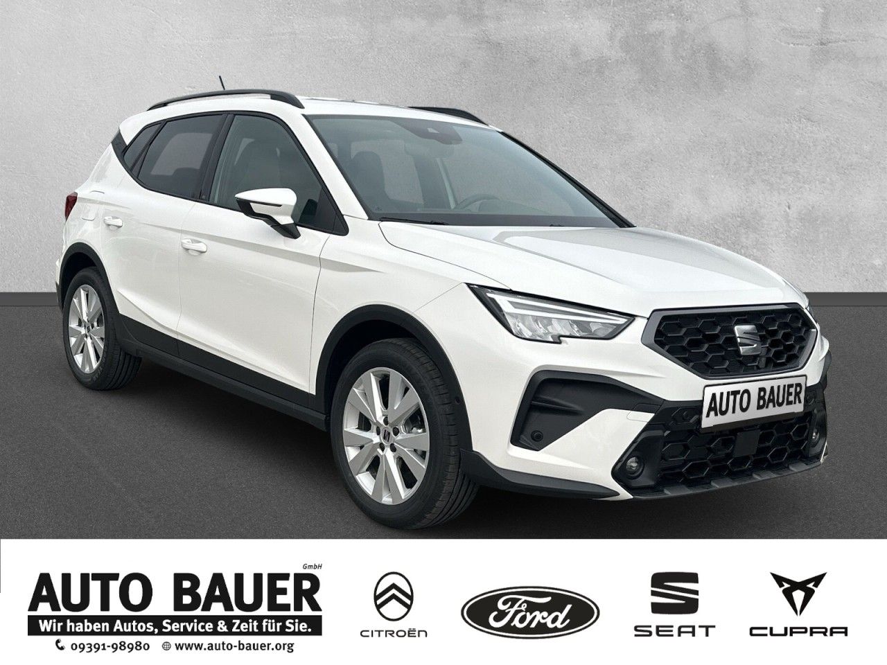 Fahrzeugabbildung SEAT Arona 1.5 TSI 110 kW FR - mit KI generiert/bearbeitet