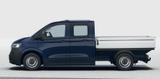 Volkswagen T7 Transporter DOKA Pritsche LR lang TDI | AHK - blaue Volkswagen T7 Transporter
