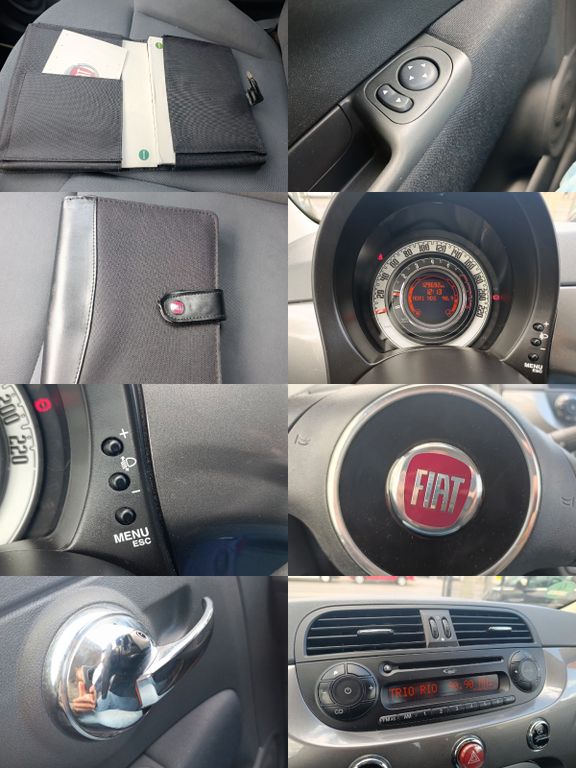 Fiat 500 Pop*KLIMA*TÜV*PDC*CITY LENKRAD*E-FENSTER*EU5