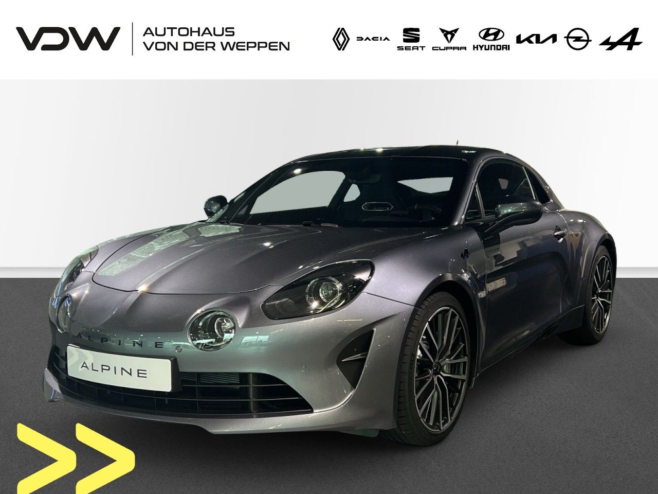 Alpine A110 GTS MJ25 sofort verfügbar Klima Navi Leder