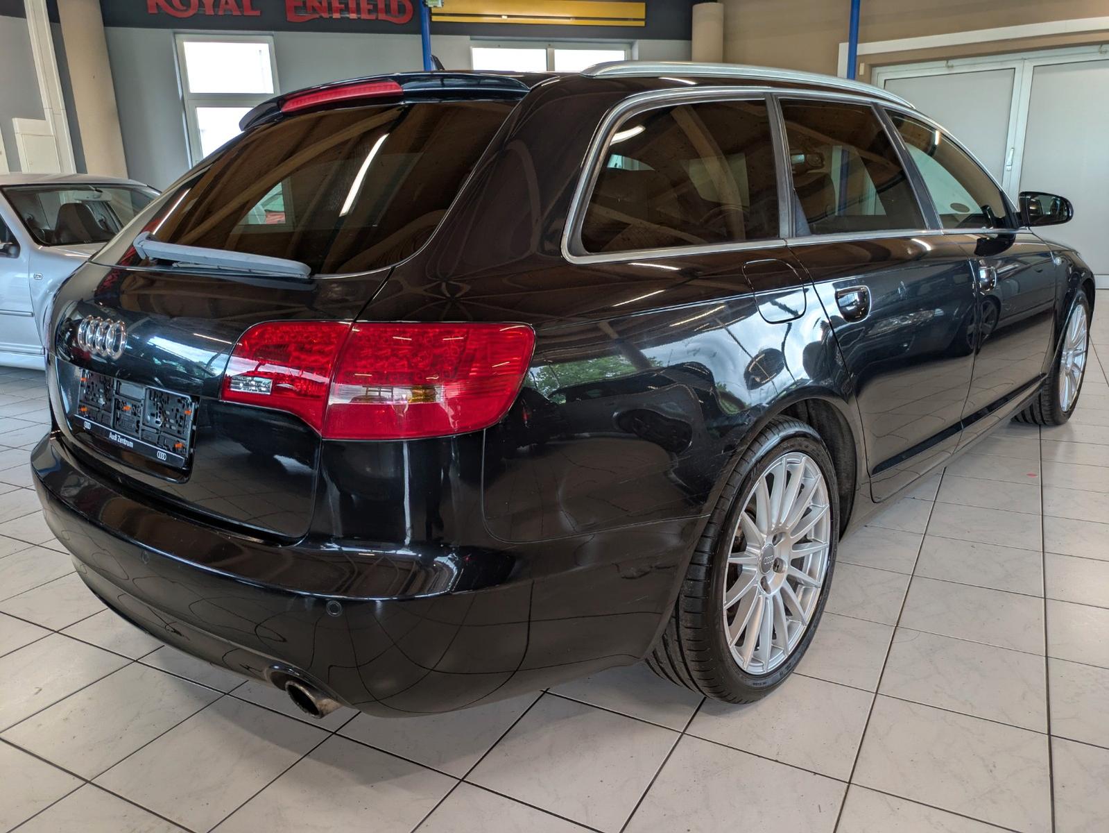 AUDI A6 AVANT 3.2 FSI QUATTRO 256ch S LINE - CUIR - SUSPENSION PNEUMATIQUE - BOSE - TOIT PANORAMIQUE - CHAÎNE NEUVE