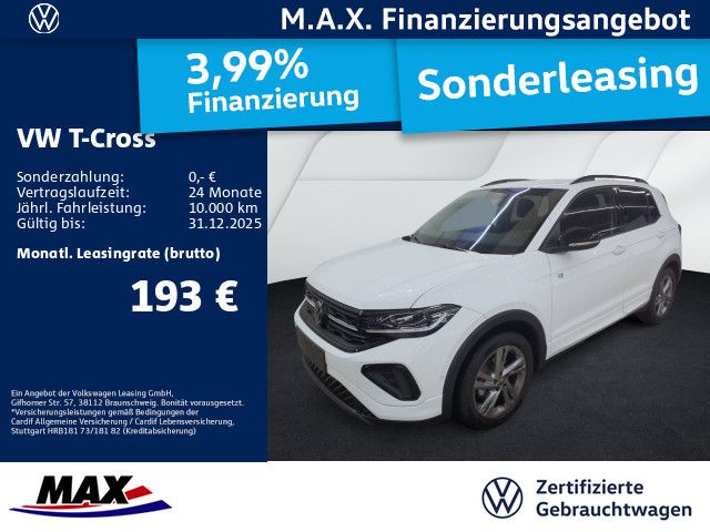 T-Cross 1.5 TSI DSG R LINE IQ.LIGHT+AHK+ACC+ALU+