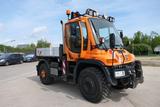 Unimog U400  405/12 AHK KLIMA ZAPFWELLE vorn SFZ KOMMUN - Unimog Pritsche
