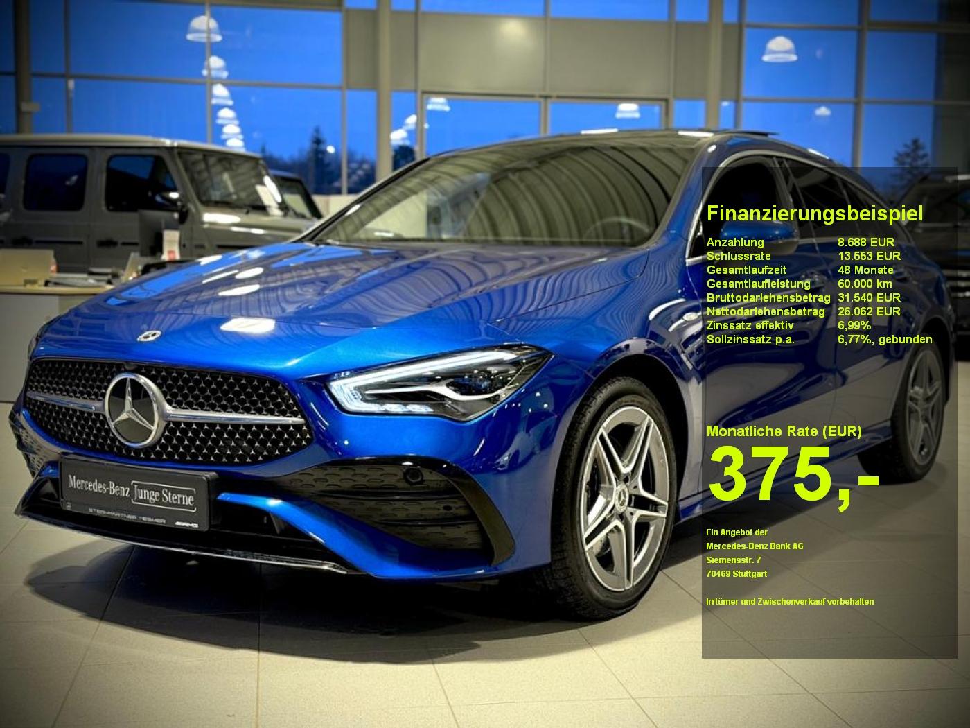 Mercedes-Benz CLA 250 e SB AMG+Pano+Kamera+Totwinkel+ILS