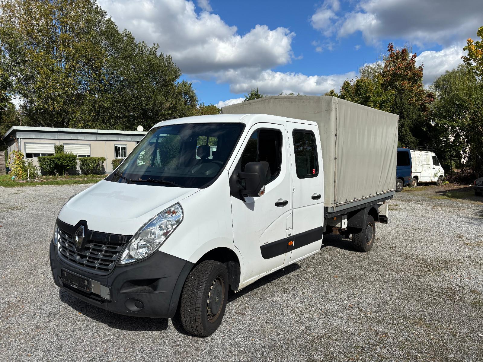 Renault Master 130DCI, Doka 4x4/Allrad, Klima, 7 Sitzer,