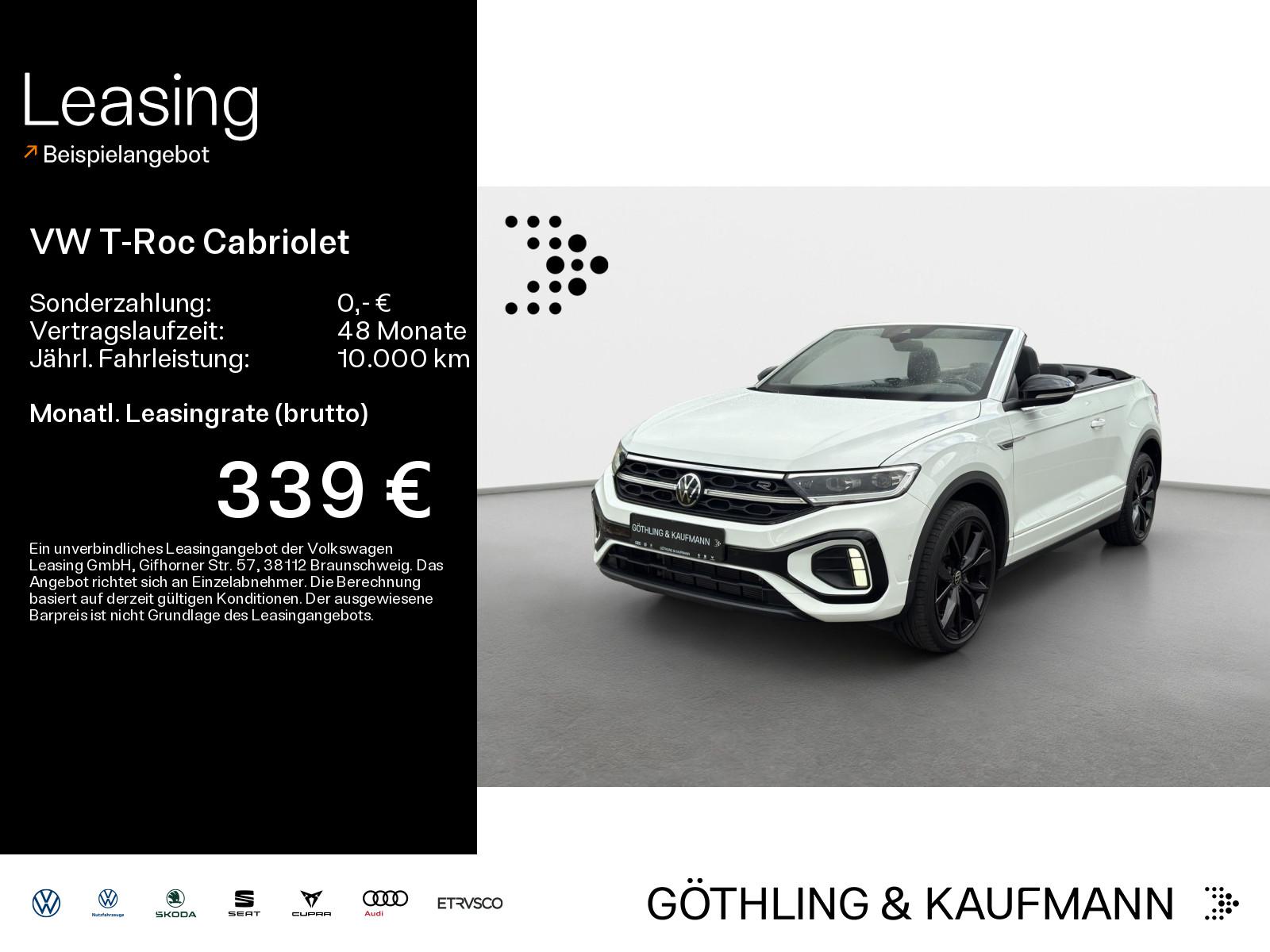 Volkswagen T-Roc Cabriolet R-Line*IQ.LIGHT*NAVI*BLACKSTYLE*
