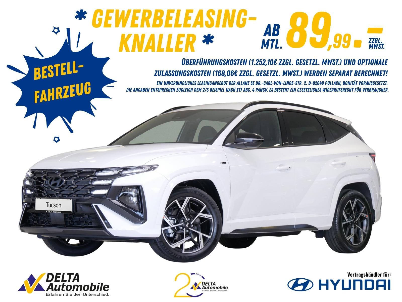 Hyundai TUCSON 1.6 TGDI DCT N Line Navi LED Alcantara