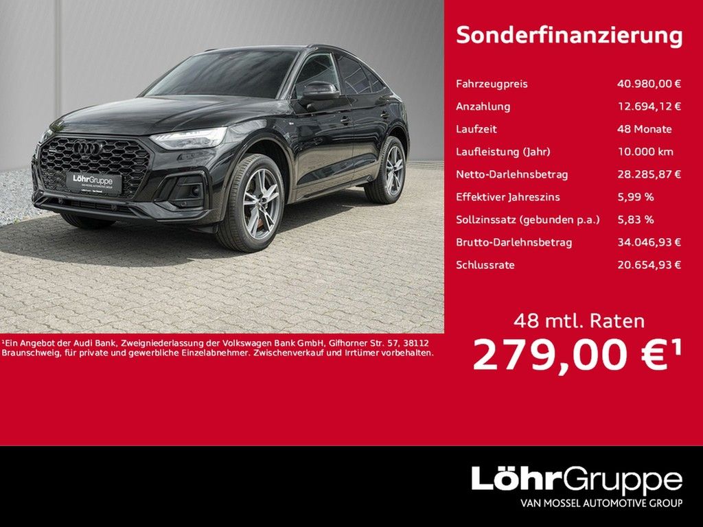 Audi Q5 Sportback 45 TFSI qu. S Line MatrixLED AHK foto 1