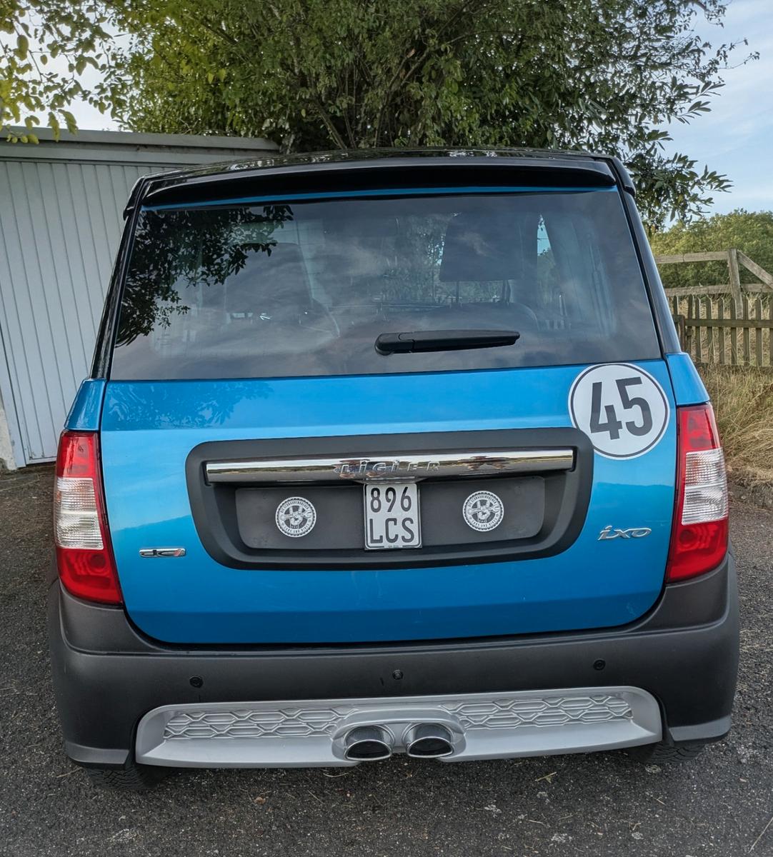 Ligier IXO DCI mit 5,5 PS Dieselmotor gepflegt