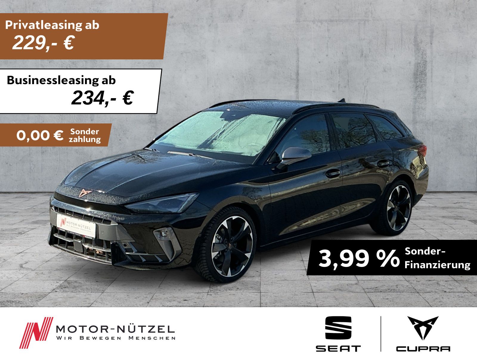 Cupra Leon ST 1.5 eTSI DSG LED+NAV+APP+ACC+SHZ+PDC+RFK