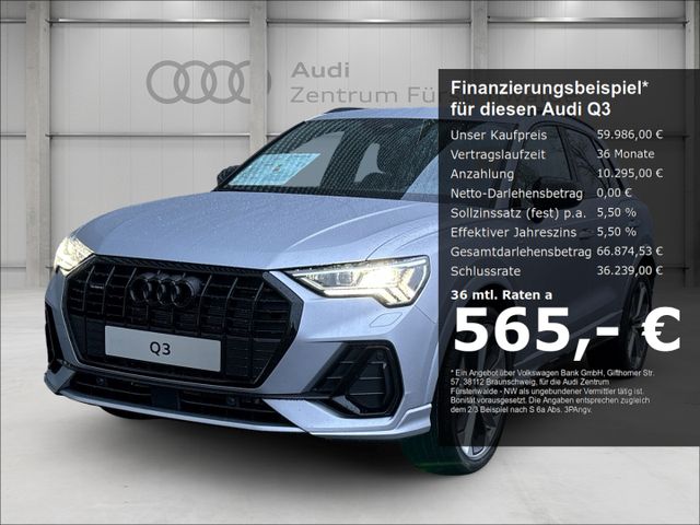 Audi Q3 40 TDI quatt Sline+Business+Matt+NaviPlus+Son