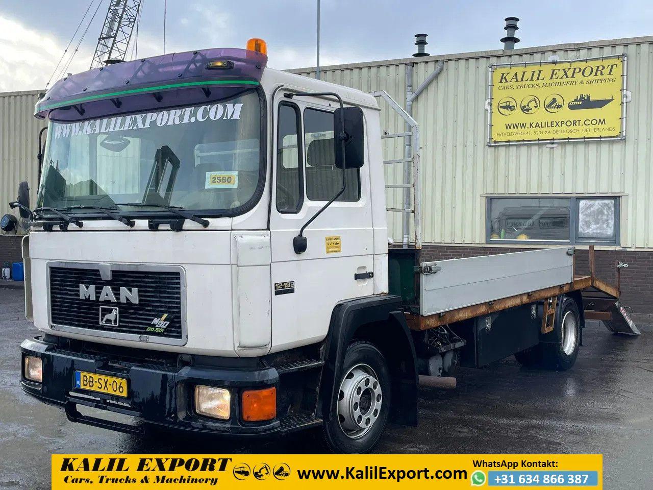 MAN 12.192 4x2 Loading Ramps Manual Gearbox Power St