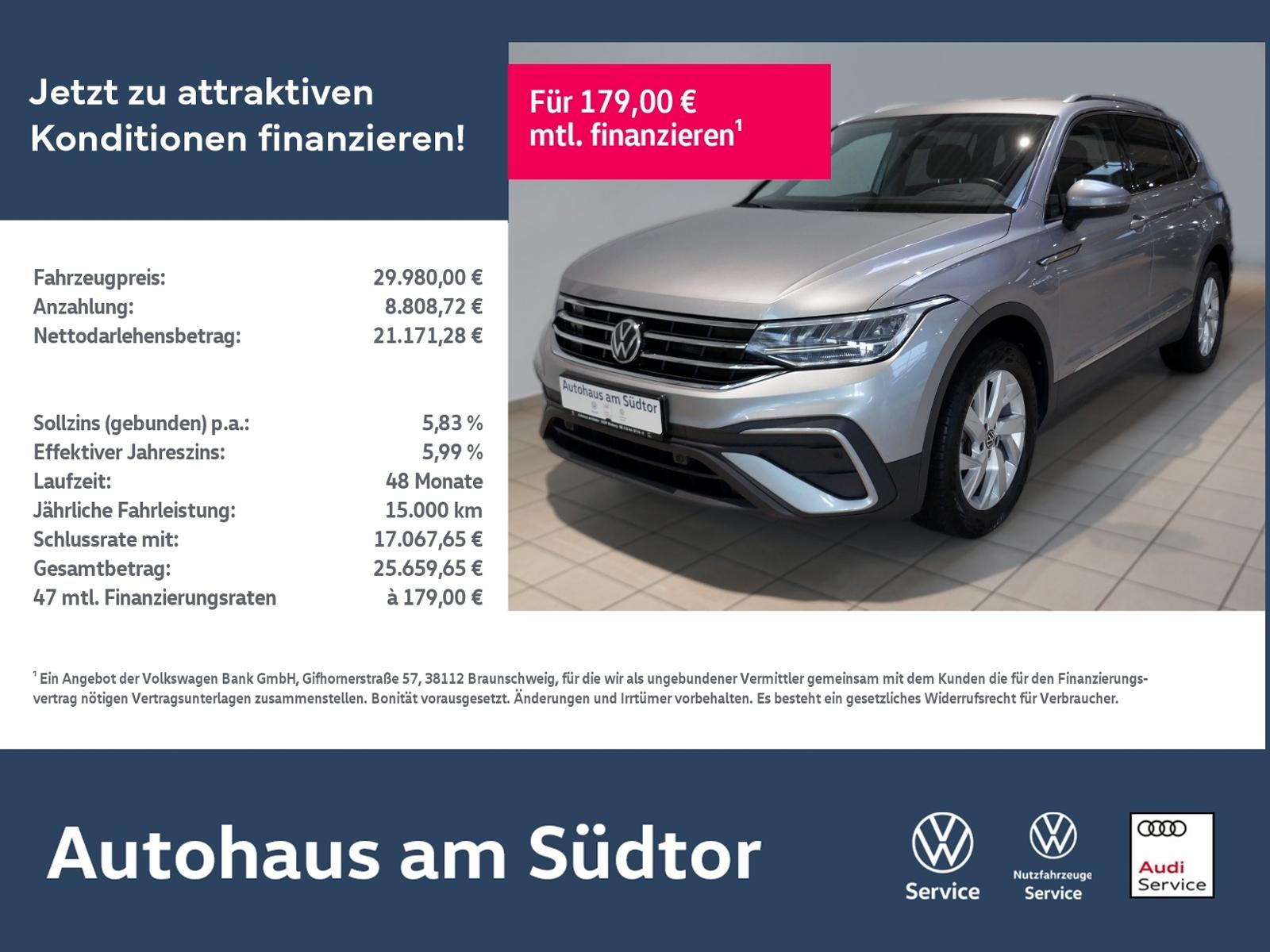 Volkswagen Tiguan Allspace Life 2.0 TDI | LED AHK ACC