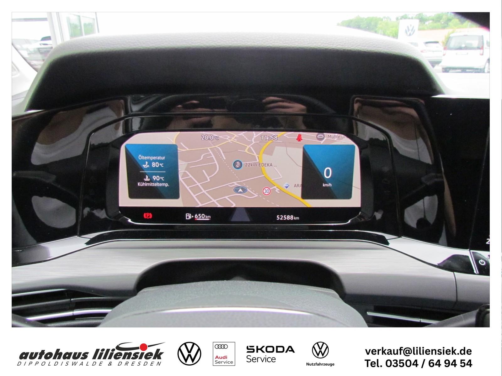 Volkswagen Golf 8 Variant 1.5 TSI Style 1HAND/AHK/NAVI/LED, миниатюра 18