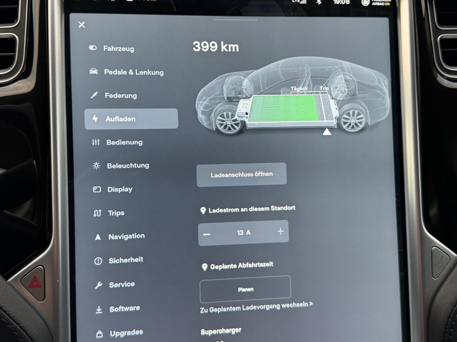 Tesla Model S 85 306ch - Supercharge Gratuite - Soh 94% - CCS - Jantes 19" - Led
