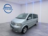 Volkswagen T5 Multivan HIGHLINE 2xSchiebetür Kindersitz Led - gebrauchte VW T5 Multivan aus dem Jahr 2004