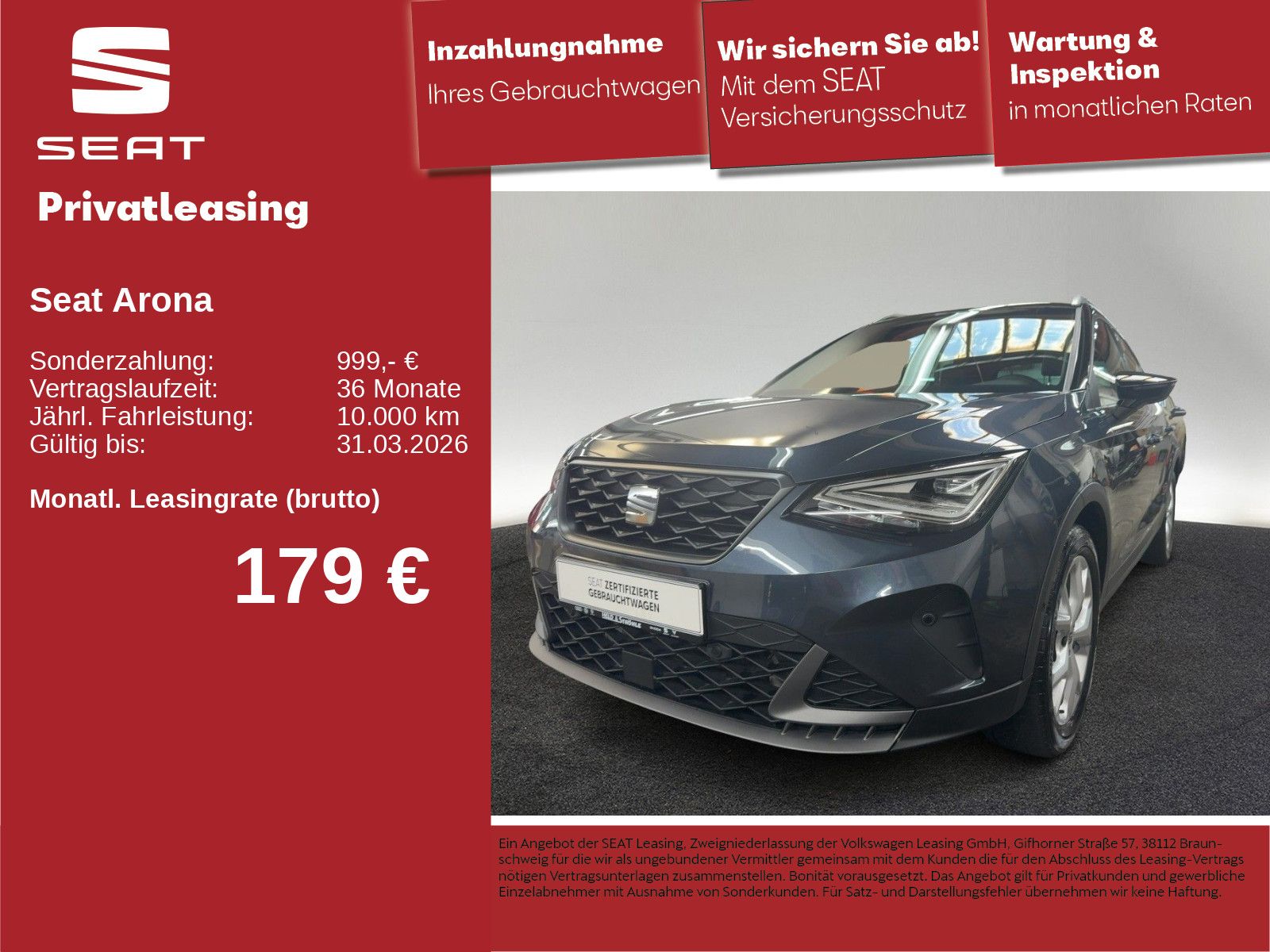 Seat Arona FR 1.5 TSI DSG ACC AHK LED NAVI RFK KEYL