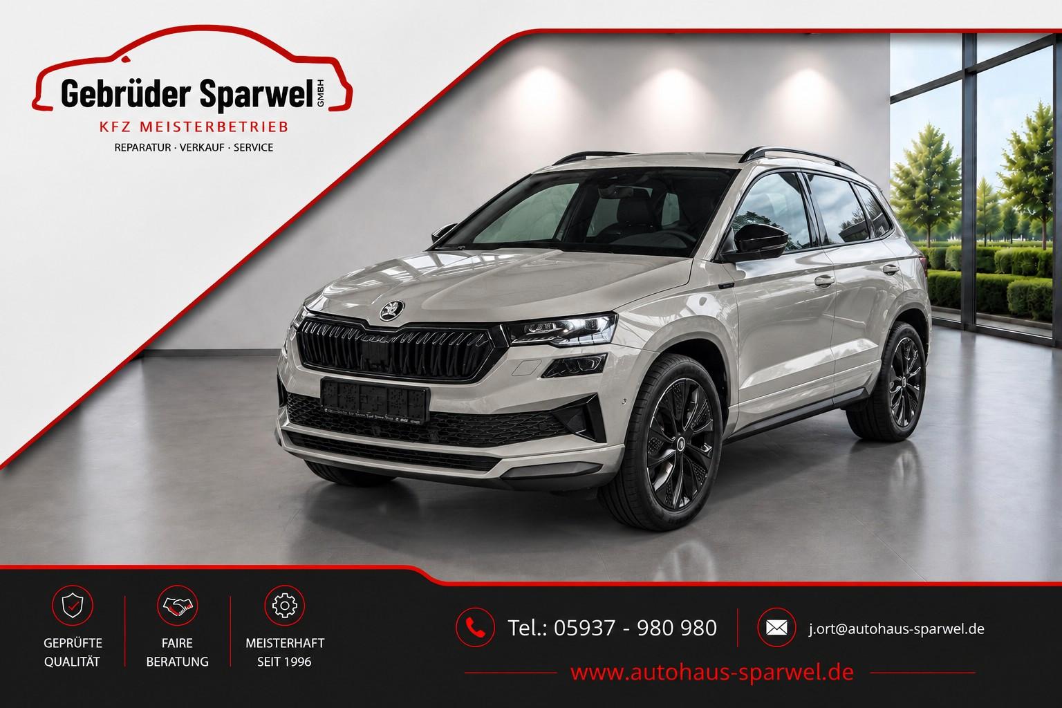 Skoda Karoq Sportline 1.5TSI DSG/AHK/R.Kam./Canton