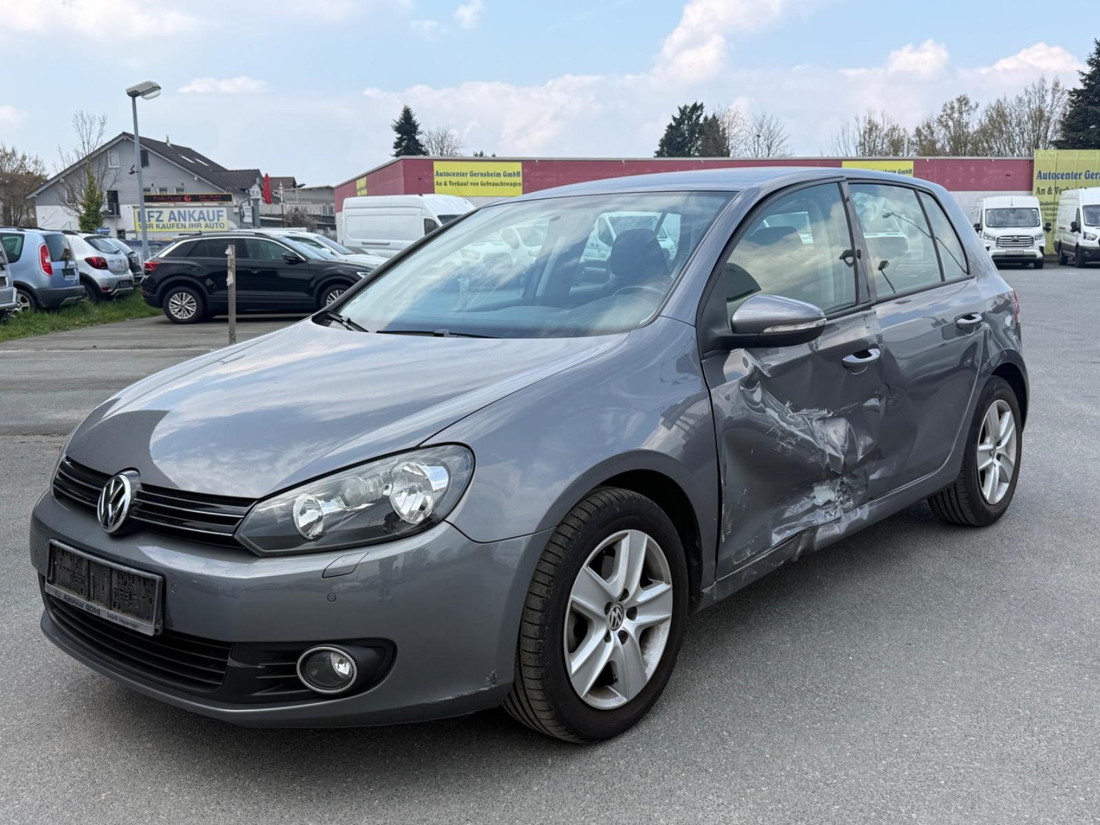Volkswagen Golf VI Comfortline 1.4 TSI Unfallschaden Klima