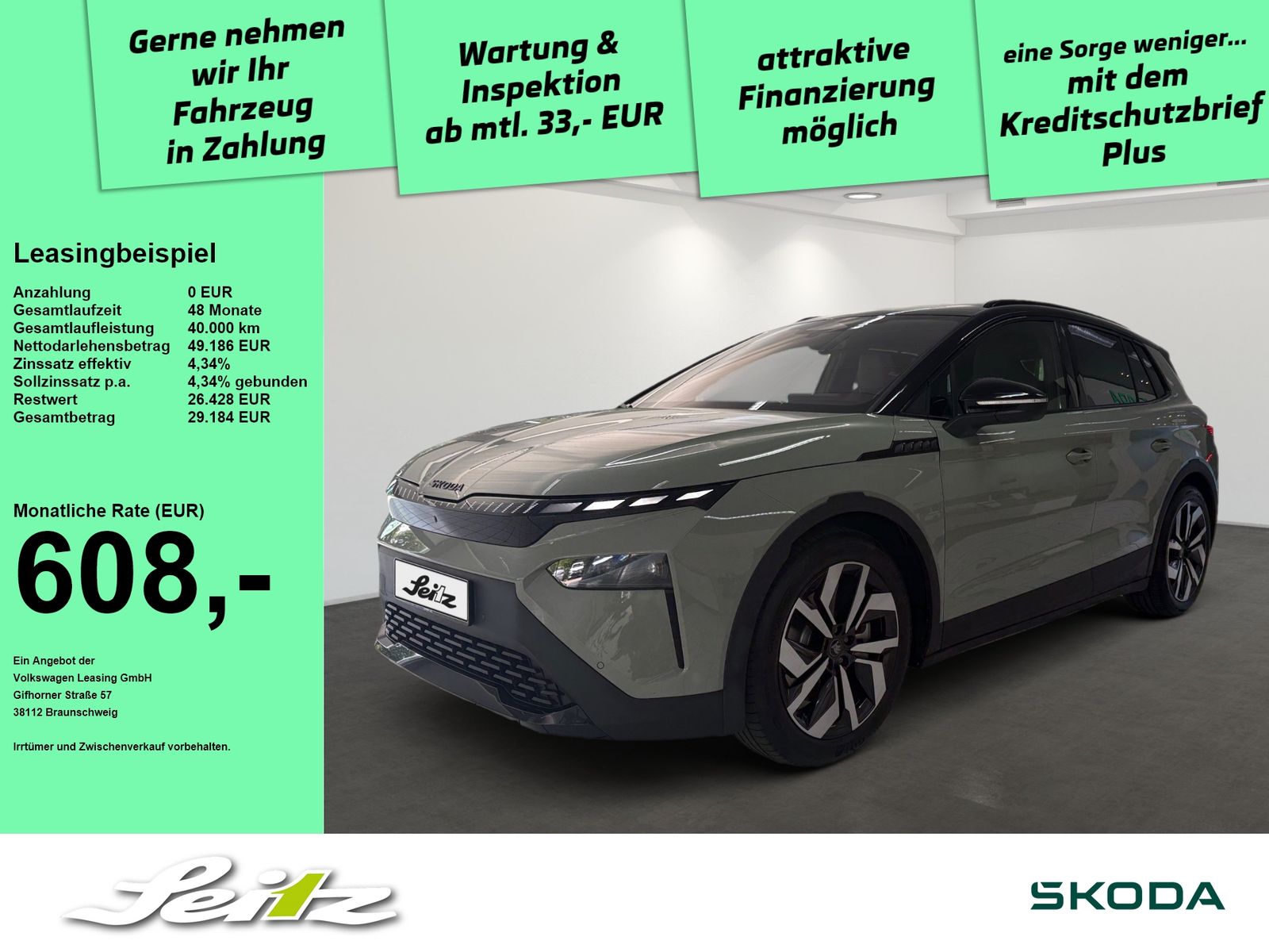 Skoda Elroq 85x 4x4 Sportline *AHK*HEAD-UP*MATRIX*